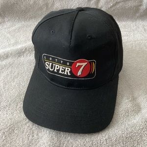Vintage 1990s Atlantic Lottery Super 7 Snapback
